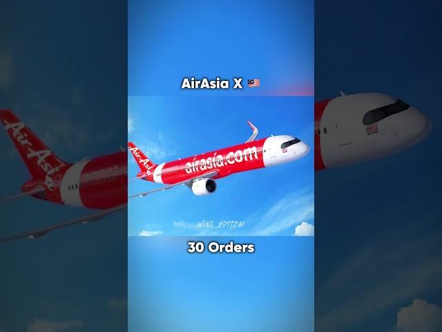 Airlines That Have Ordered The A321XLR ️