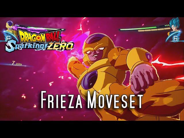 Dragon Ball Sparking ZERO Frieza Moveset