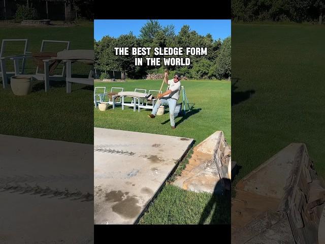 Ain’t nothin better than swingin the ole 20lb sledge! #viral #sledge #hammer #sledgehammer