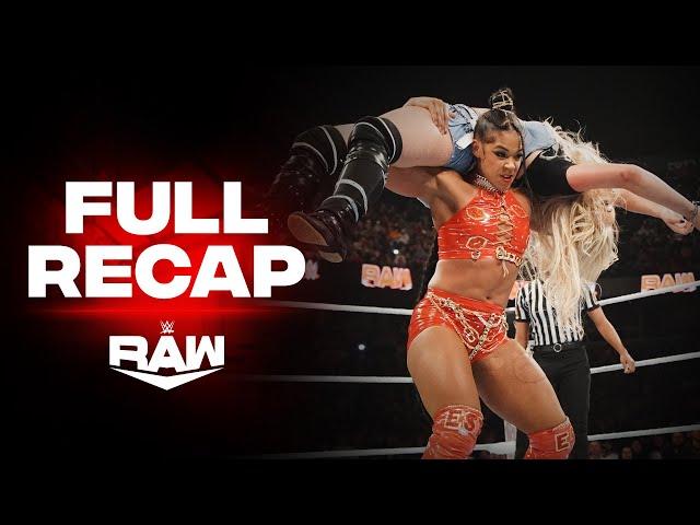 Full Raw highlights: Nov. 11, 2024