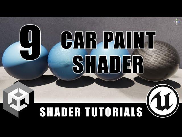 Car Paint Shader - Advanced Materials - Episode 9