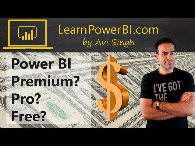 Power BI Premium vs Pro vs Free + How to save $$$