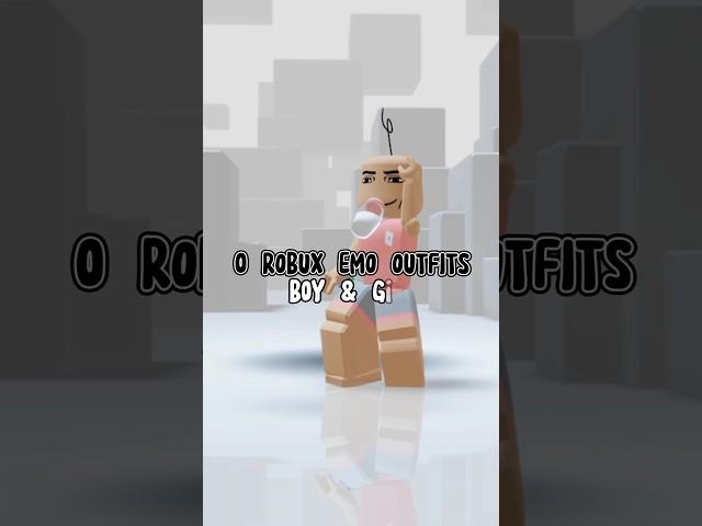 0 Robux Emo Outfits (Boy & Girl)