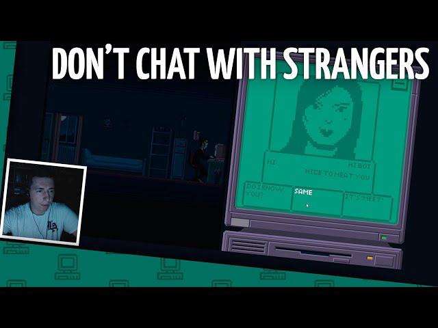 Полное прохождение Don't Chat With Strangers (запись стрима)