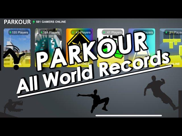 All World Records in PARKOUR - Bhop Pro Records 2022