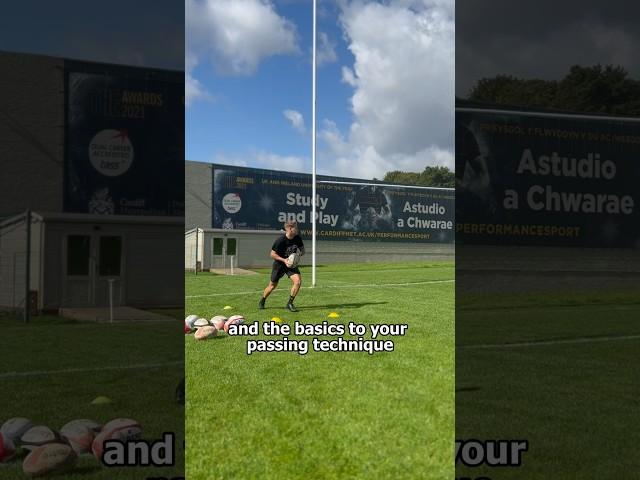 Solo Passing #rugby #kaizenrugby #kaizen #passing #rugbypassing #training #improvement