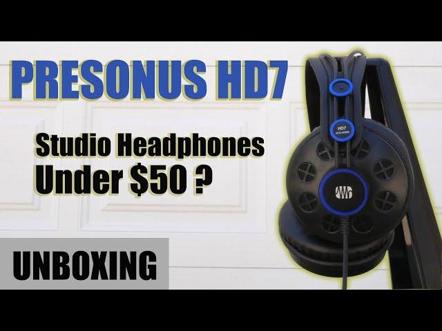 Presonus HD7 Headphones Unboxing / Review