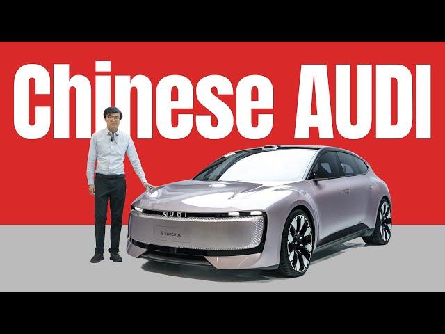 775hp Chinese AUDI BEV Without Four Rings - AUDI E concept Static Review