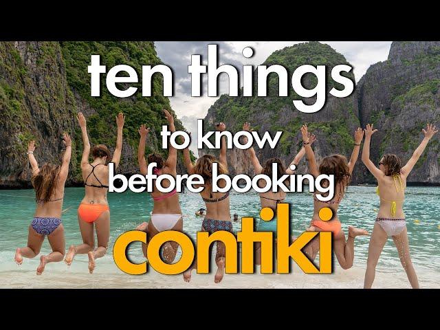 10 Things to Know BEFORE Booking Contiki