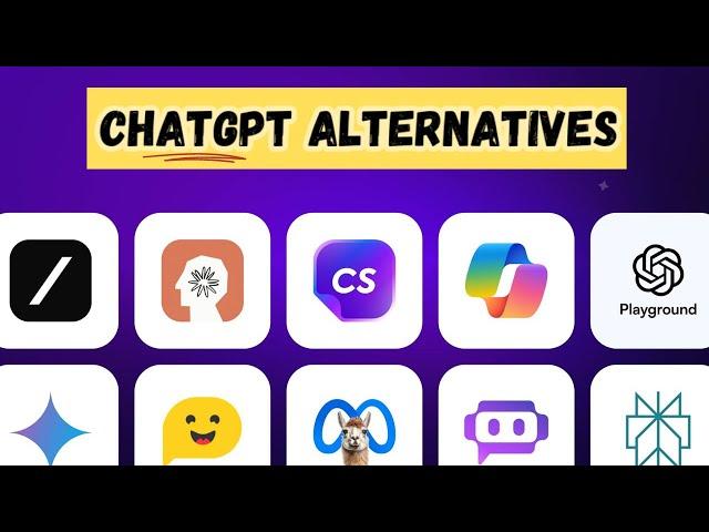 Top 5 Alternatives to ChatGPT You Should Try in 2024 | AI Tools Comparison