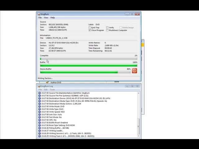 How To Burn Video Files To a DVD that plays in a DVD Player