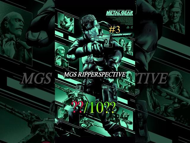 Metal Gear Solid 2024 RipperSpective #mgs #metalgearsolid #mgs1 #konami #retro #ps1 #hideokojima