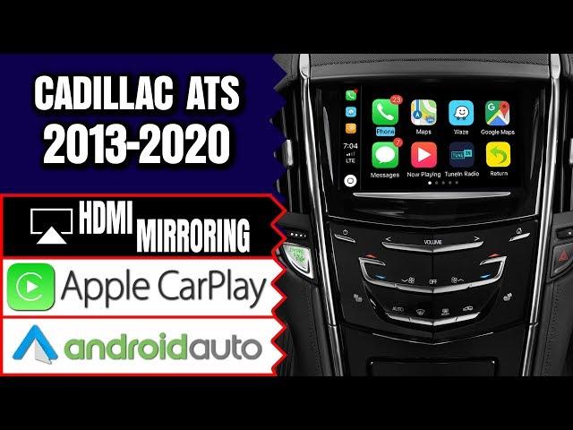 Cadillac ATS 2013-2019 Navigation CUE Video Interface, Apple CarPlay, HDMI Smartphone Mirroring, DVD