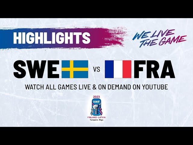 Highlights | Sweden vs. France | 2023 #IIHFWorlds