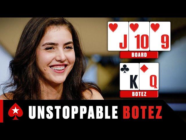 Alexandra Botez Playing Poker Like A BOSS in $25K Tournament ️ PokerStars