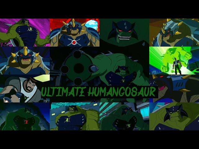 All ultimate humangoasur transformations in all Ben 10 series