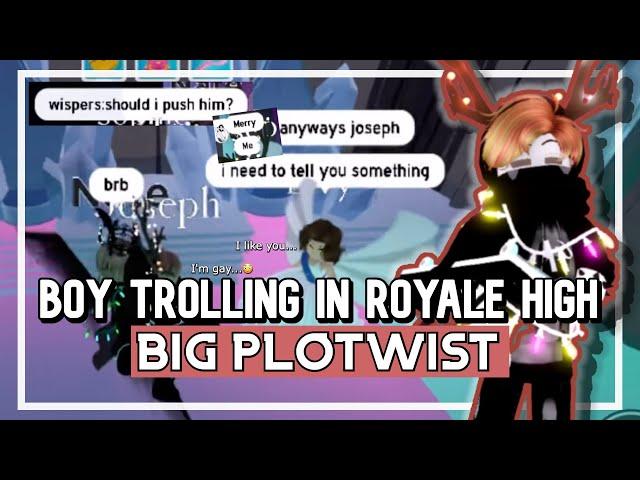 Trolling as a boy in royale high || funny moments + weird moments || ft. BearyCute || cringe warning