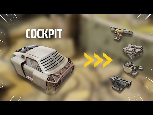 Cockpit META • One of the BEST Cabins! • Crossout Mobile