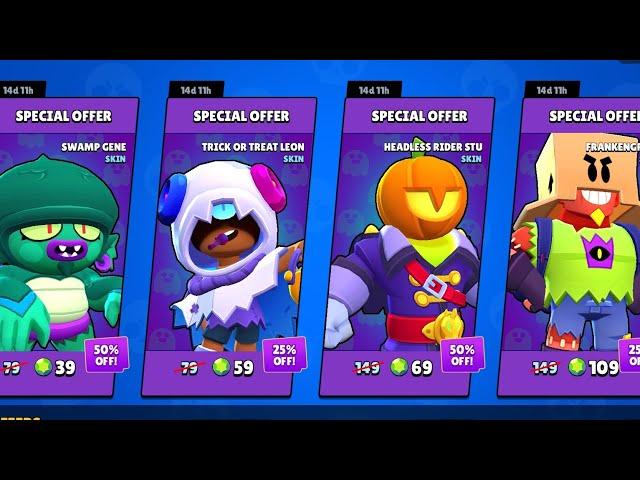 My top 3 Halloween skins that I recommend you buy!  (Brawl stars advice)