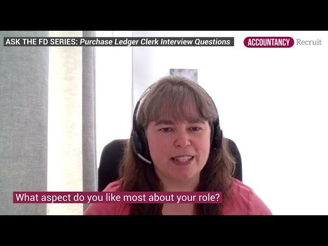 ASK THE FD SERIES: Purchase Ledger Clerk Interview Questions