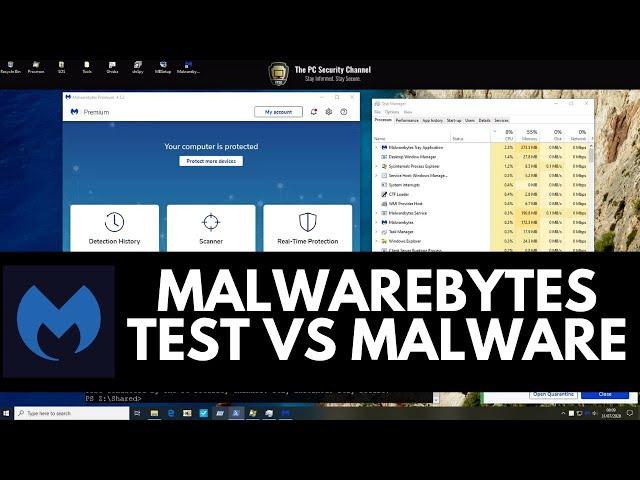 Malwarebytes 4.1 Test vs Malware