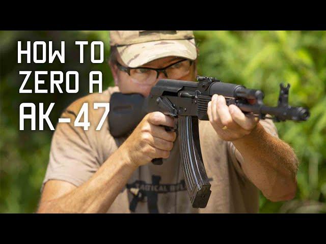 How to zero a AK 47 | Tactical Rifleman