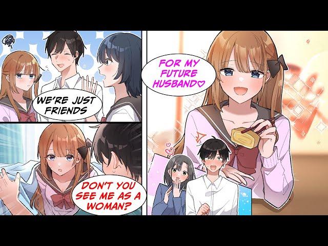 [Manga Dub] When I denied that we were a couple, my childhood friend starts coming on to me [RomCom]