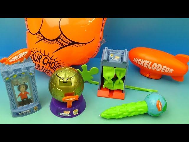 1999 NICKELODEON'S CHOICE AWARDS set of 6 BURGER KING COLLECTIBLES VIDEO REVIEW