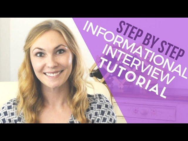 How to Have an Informational Interview - My SECRET to Networking & Job Seeking!