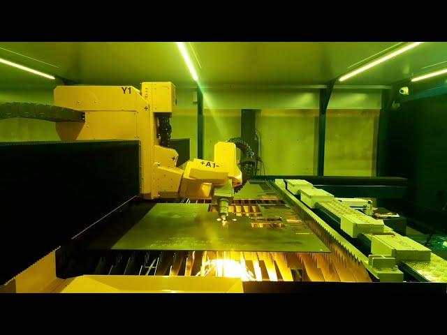 Fiber Laser Bevel Cutting with MicroStep Cutting Machine at Dulasta in Staphorst