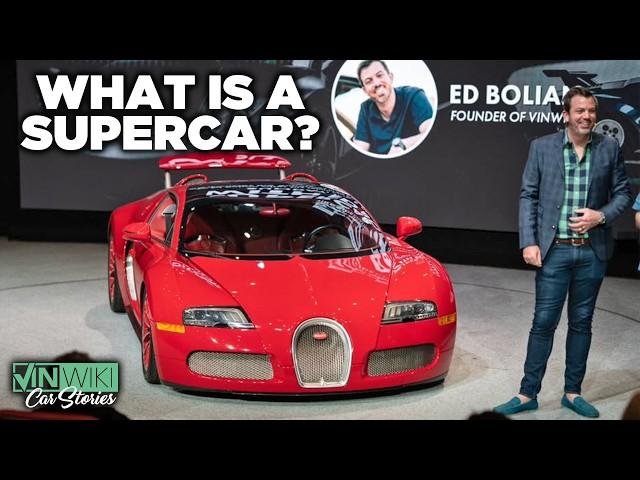 What is a SUPERCAR? | Ed Bolian at Savoy Automobile Museum