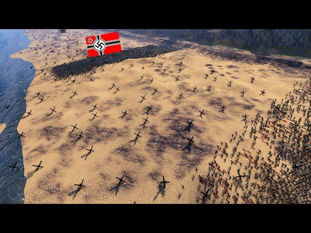 10.000 MODERN SOLDIERS VS 10.000 WW2 GERMAN SOLDIERS | Ultimate Epic Battle Simulator