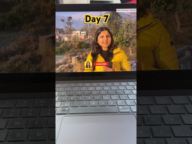 DAY 7 of 7 Days of Nomad Coding Journey #nomadcoder #hindi #shorts