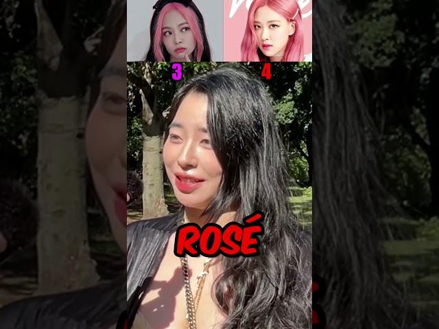 JENNIE KIM OR ROSE PARK? Who do KPOP fans prefer? #blackpink #blackpink #jennie #kpop #rose #rosé