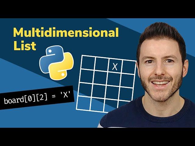 Multidimensional Lists in Python