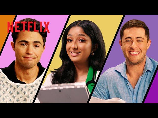 The Cast of Never Have I Ever Swap Roles for Ben's Hospital Scene | Netflix