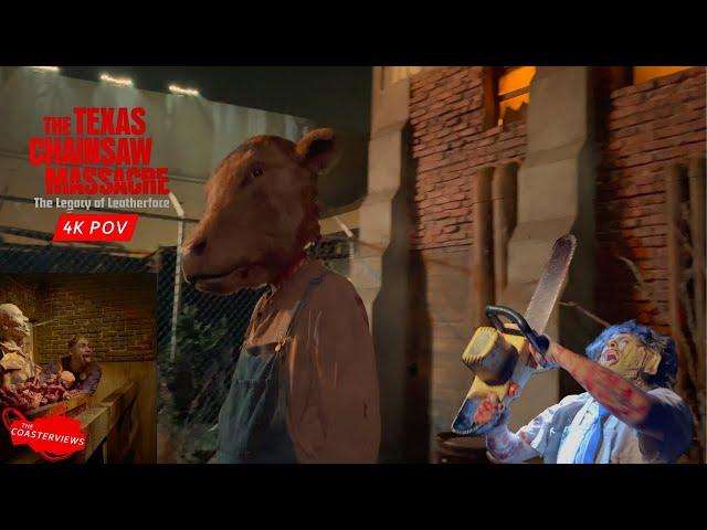 Texas Chainsaw Massacre: The Legacy of Leatherface Maze [4K] Universal Halloween Horror Nights 2024