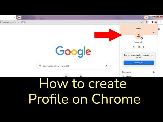 How to Setup New Profile on Chrome Browser?