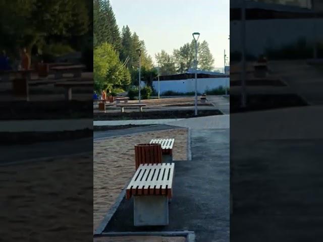 Усть-Кут,  парк Зверева,  преображение, начало, песок - это будут детские площадки#shorts