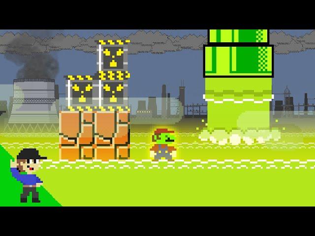 Super Mario Bros. but the floor is Radioactive Waste