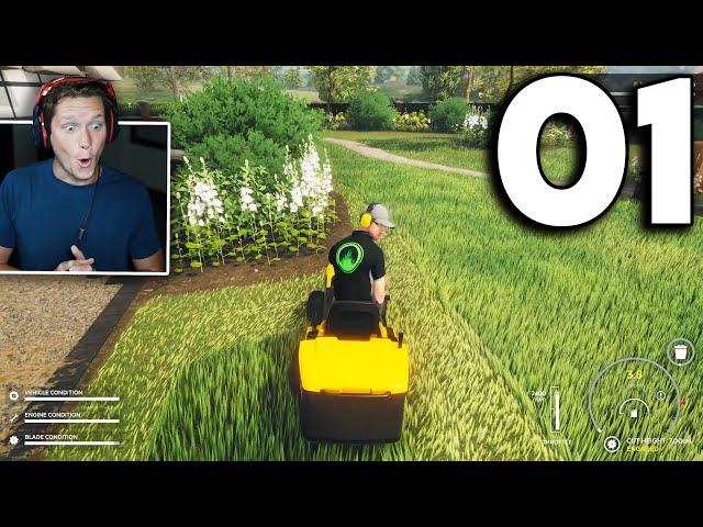 Lawn Mowing Simulator - Part 1 - The Beginning