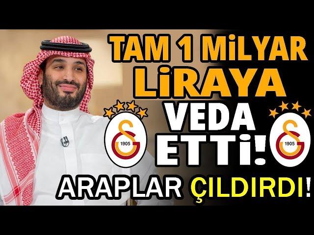   ARAPLAR ÇILDIRDI! GALATASARAY'A 1.000.000.000 ₺'LİK PİYANGO...  🟡