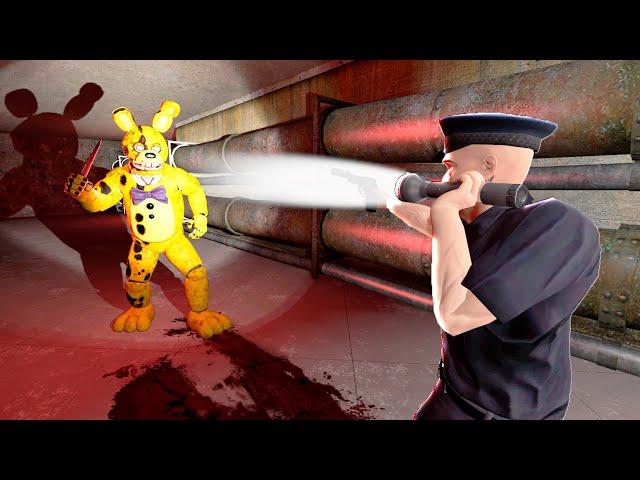 VR ANIMATRONICS SCARE THE SECURITY GUARD OCULUS QUEST 3 IN Garry's Mod GMOD FNAF COOP