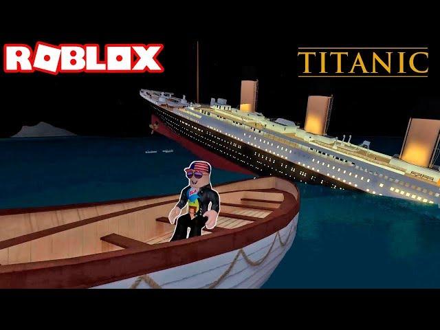 ТИТАНИК ТОНЕТ! СПАСАЙСЯ КТО МОЖЕТ!  РОБЛОКС ТИТАНИК  ROBLOX TITANIC