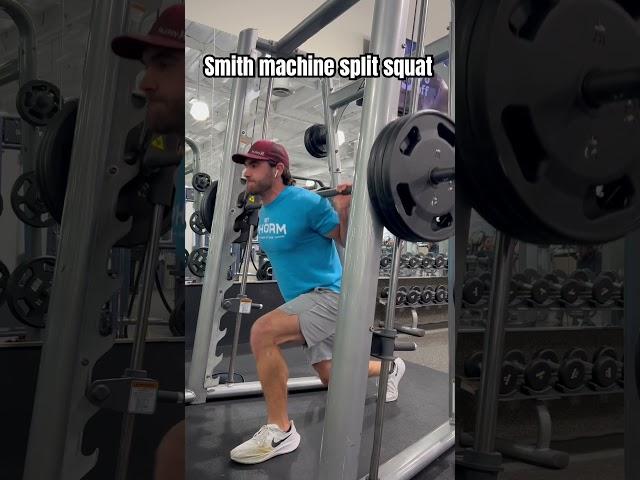 Smith Machine Split Squat