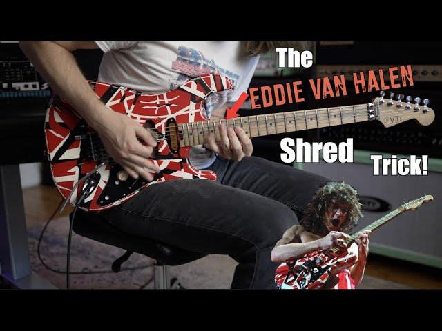 Eddie Van Halens Simple Shred Trick Is A Game Changer!