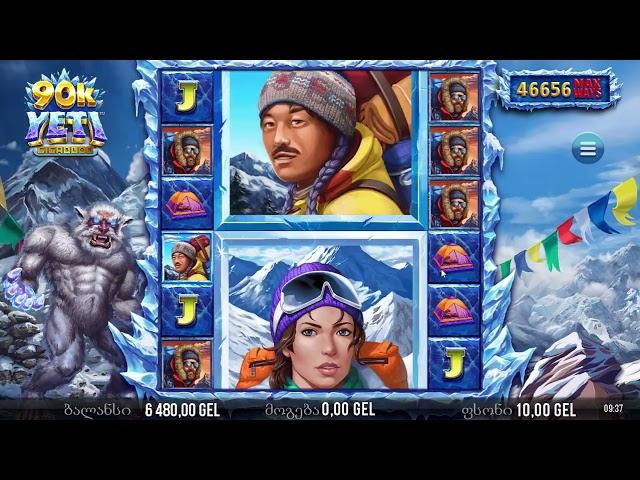 90 K Yeti Gigablox | YggDrasil Slot