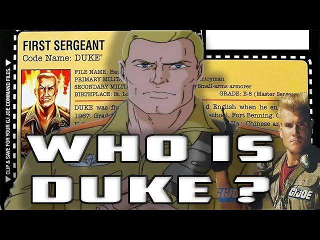 History and Origin of GI Joe's DUKE!