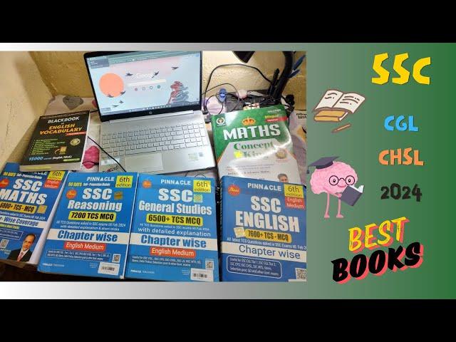 Best books for SSC CGL,CHSL,MTS 2024 exam, Pinnacle books #ssc #ssccgl