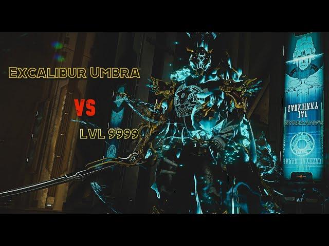 [WARFRAME] Excalibur Umbra | vs Level 9999 | Steel Path - Disruption | Hundred MILLIONS OF DAMAGE!